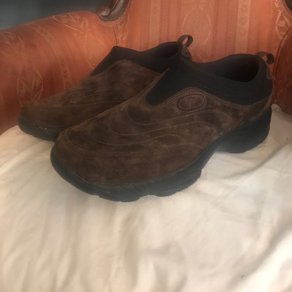 Propet washable suede slip on men’s shoes